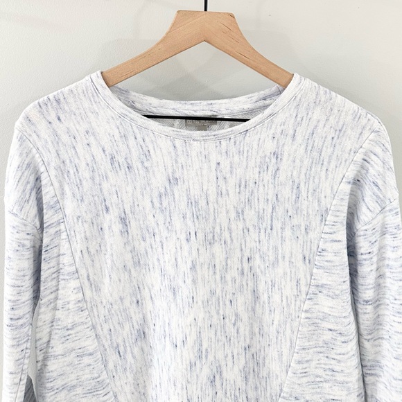 T By Talbots French Terry Space Dye Tunic Blue Size XS - Picture 3 of 6